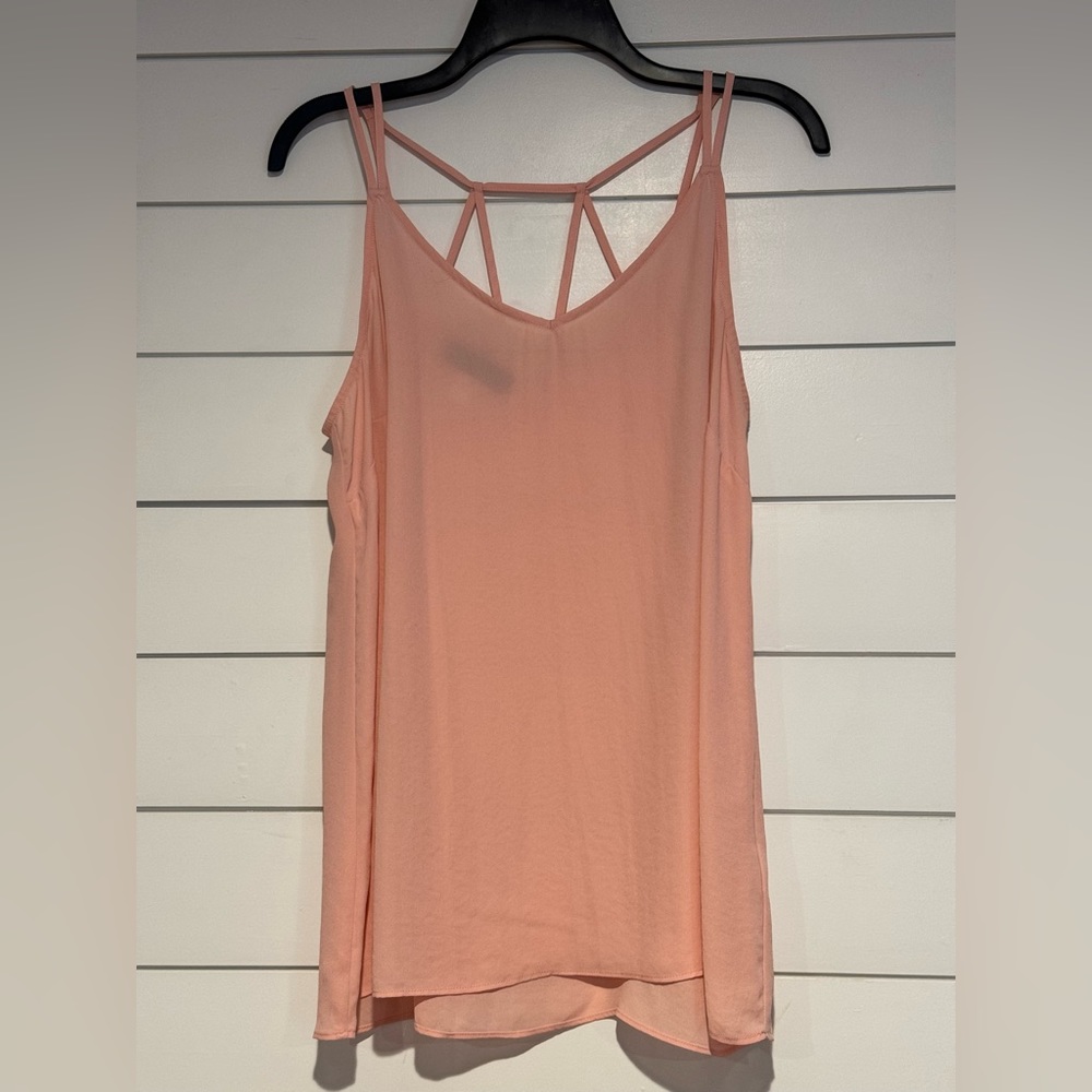 Pale Pink Strappy Tank